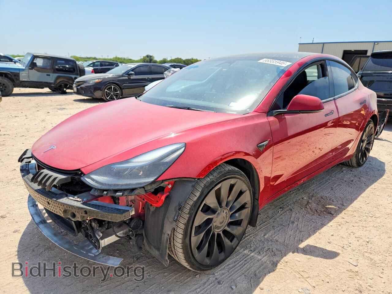 Photo 5YJ3E1EC6PF497137 - TESLA MODEL 3 2023
