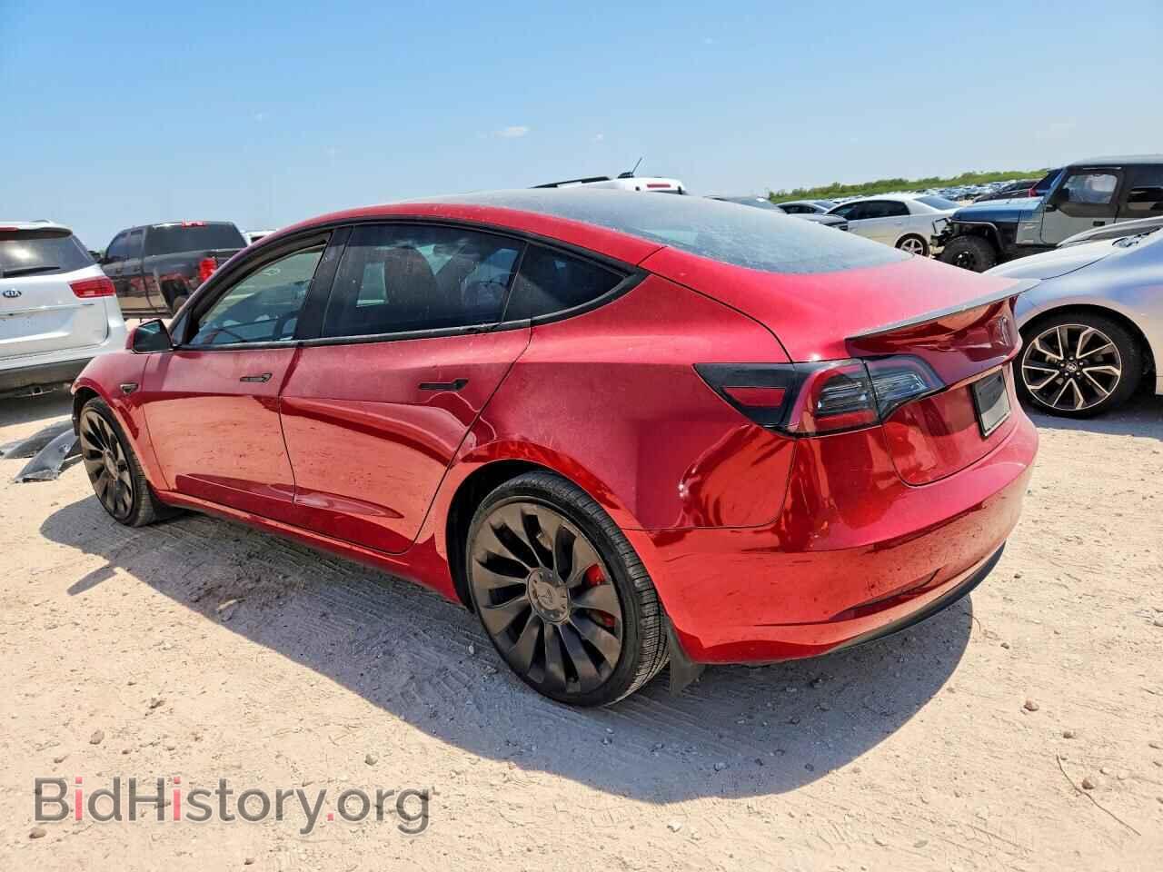 2023 TESLA MODEL 3 - VIN: 5YJ3E1EC6PF497137 - Фото 2