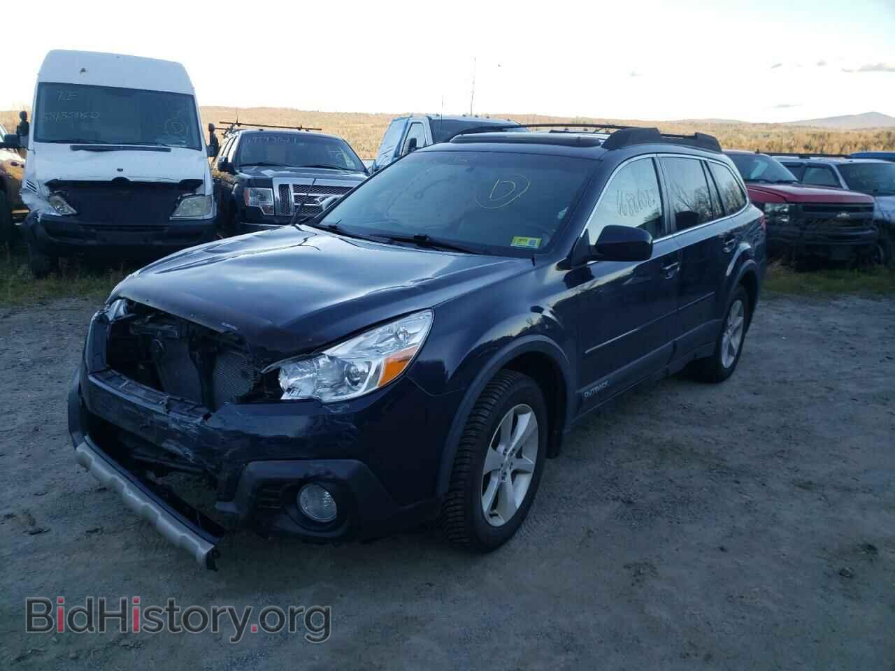 2014 SUBARU OUTBACK - VIN: 4S4BRBLCXE3230582 - Фото 2