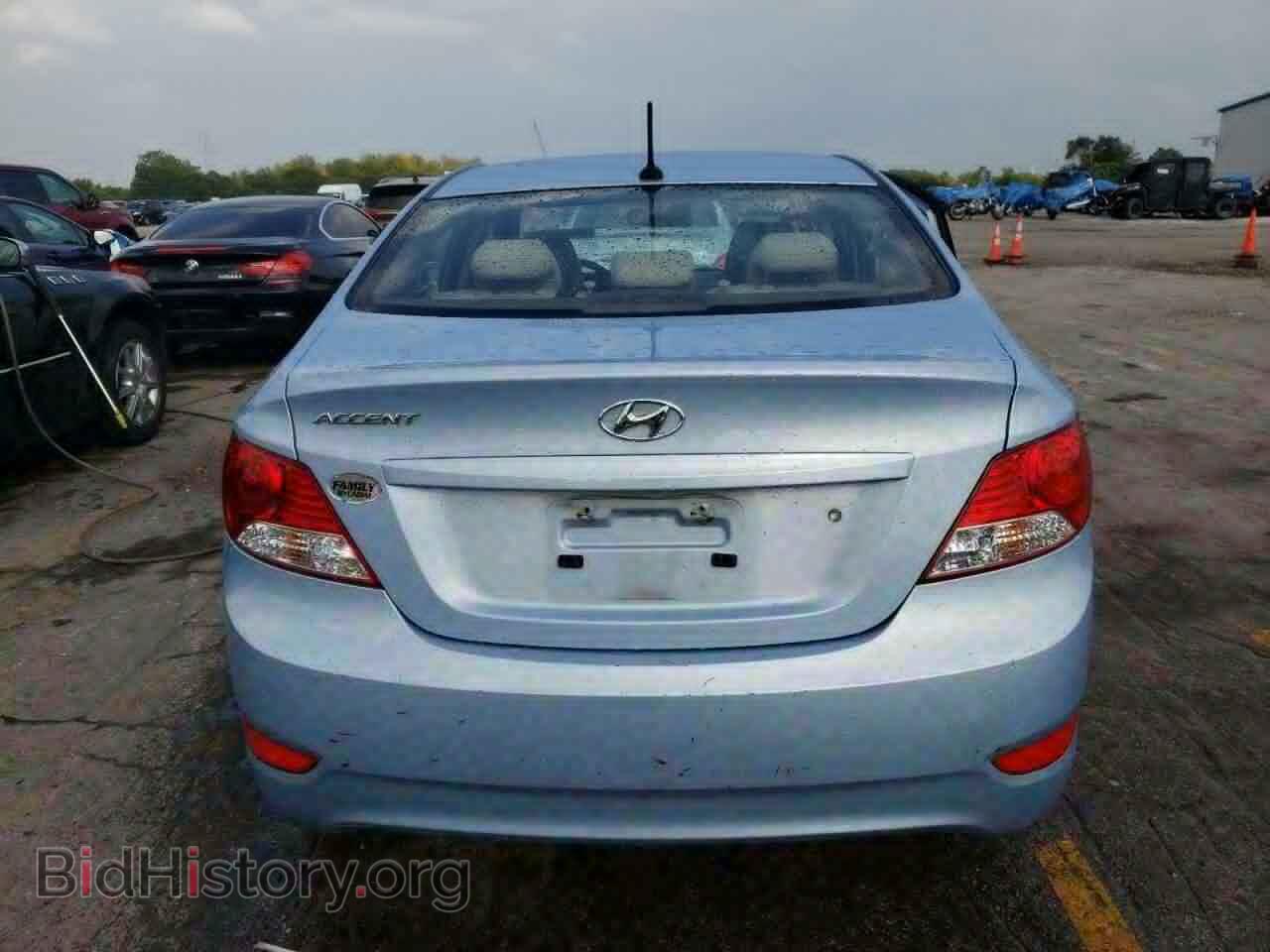 2012 HYUNDAI ACCENT - VIN: KMHCU4AE9CU244841 - Фото 6