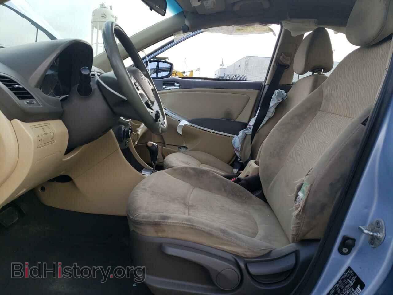 2012 HYUNDAI ACCENT - VIN: KMHCU4AE9CU244841 - Фото 7