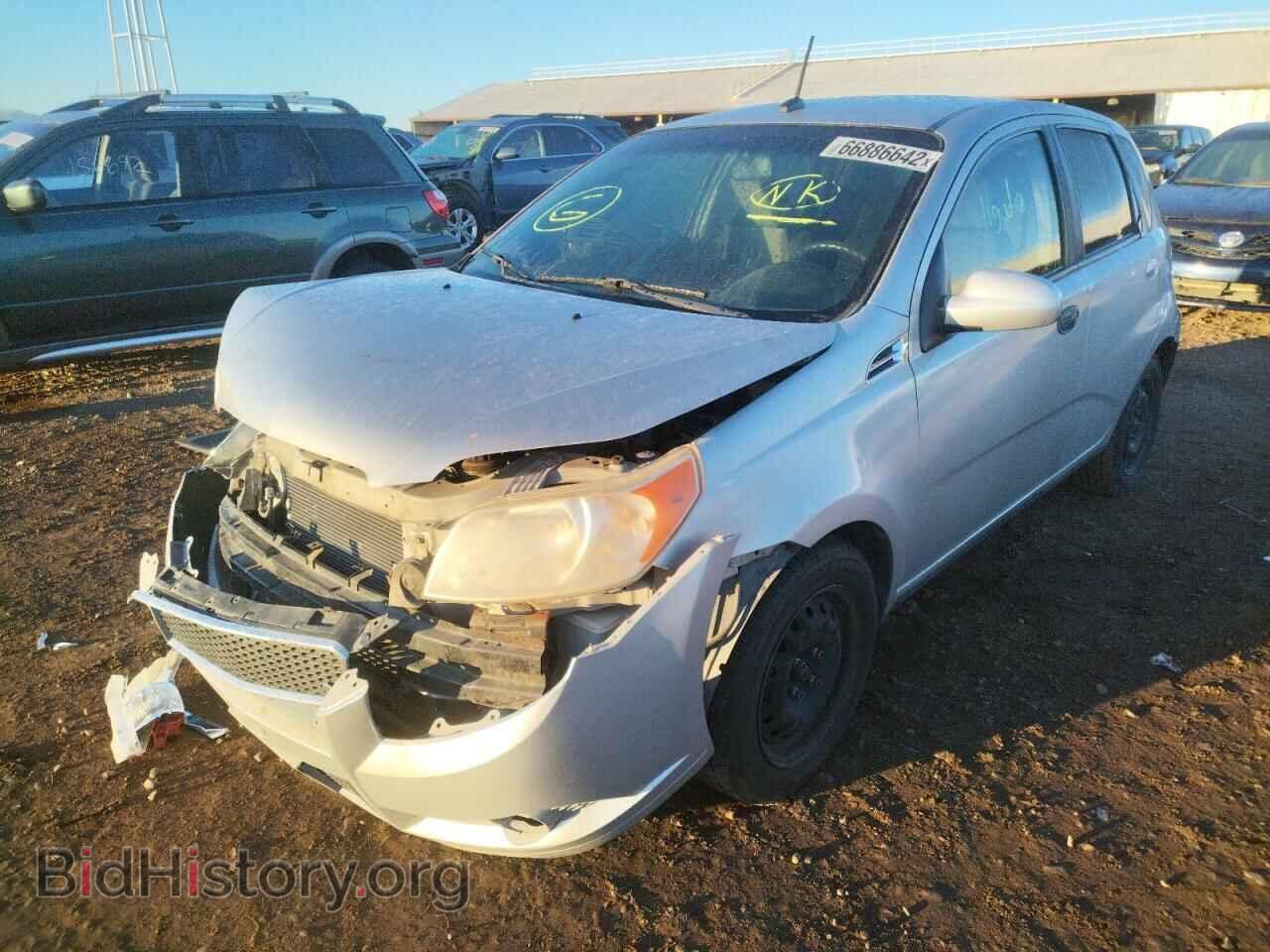 2009 CHEVROLET AVEO - VIN: KL1TD66E39B669427 - Фото 2
