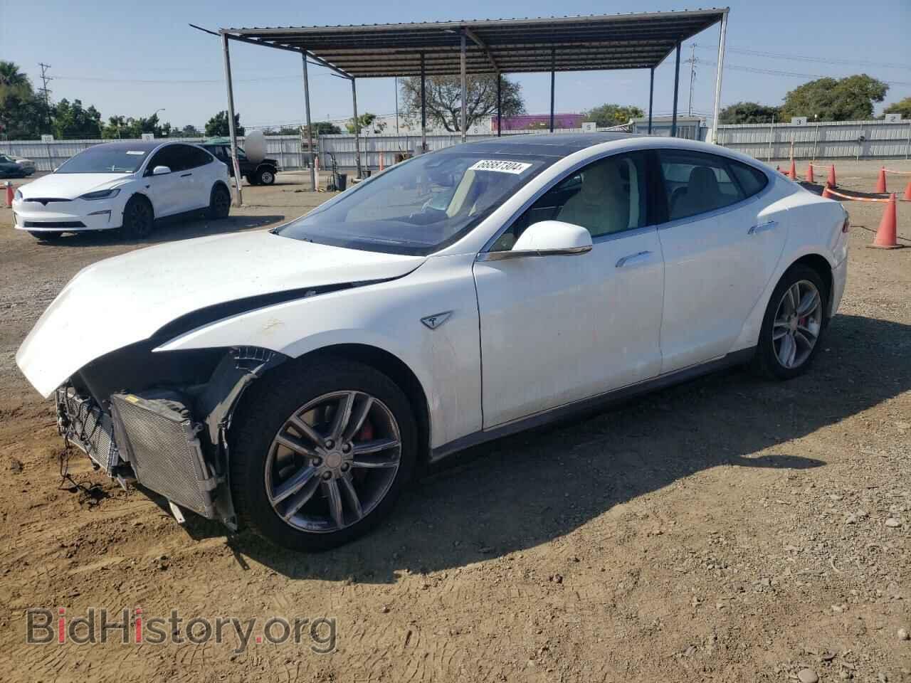 Photo 5YJSA1E44FF119199 - TESLA MODEL S 2015