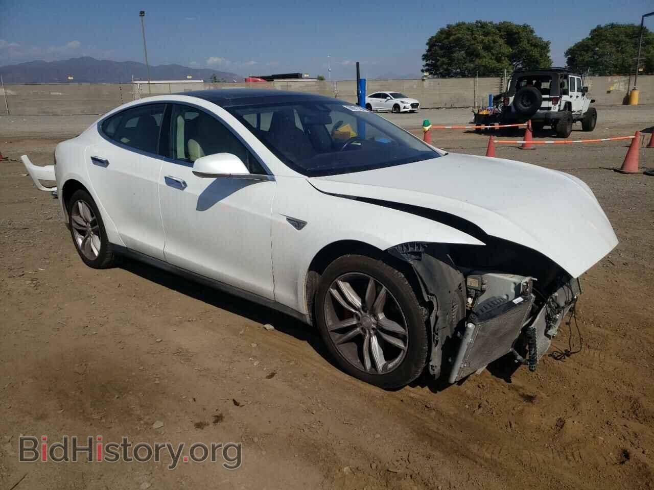2015 TESLA MODEL S - VIN: 5YJSA1E44FF119199 - Фото 4