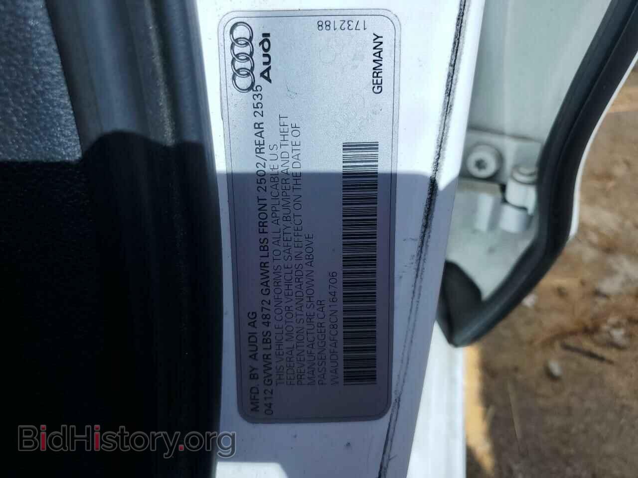 2012 AUDI A6 - VIN: WAUDFAFC8CN164706 - Photo 12
