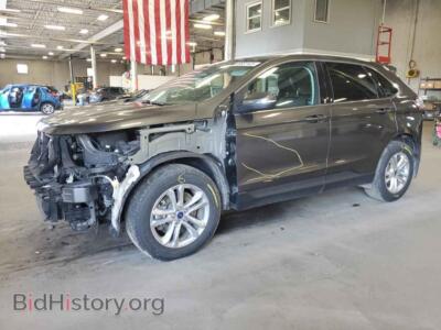 2015 Ford EDGE SEL, gray — VIN 2FMTK4J86FBB60762, Copart