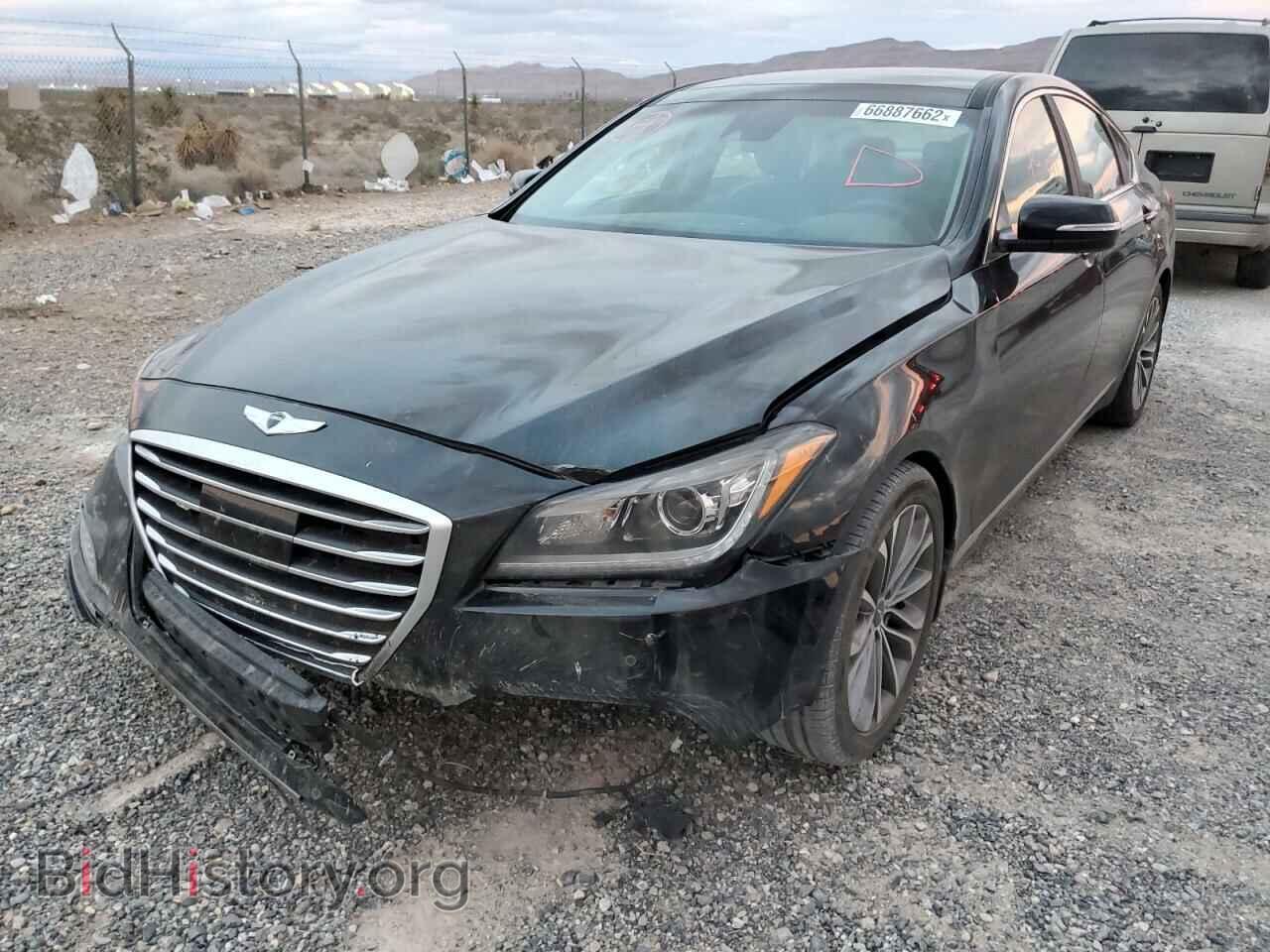 2016 HYUNDAI GENESIS - VIN: KMHGN4JE8GU142497 - Фото 2