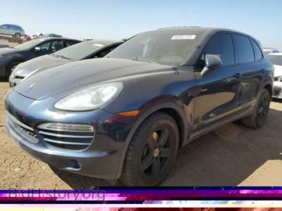 2012 Porsche CAYENNE, black — VIN WP1AA2A26CLA07923, Copart