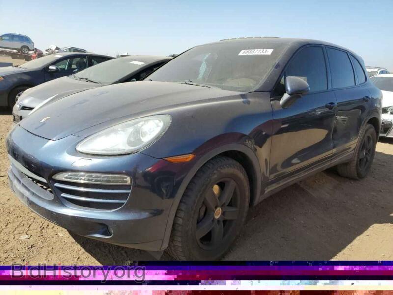 2012 Porsche CAYENNE (VIN WP1AA2A26CLA07923) — photo 1 of 12, Copart, damage: side