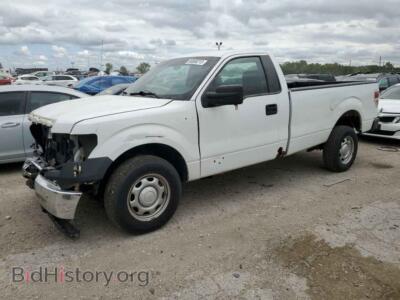 2011 Ford F150 F150 4WD, белый — VIN 1FTMF1CM6BKD01576, Copart