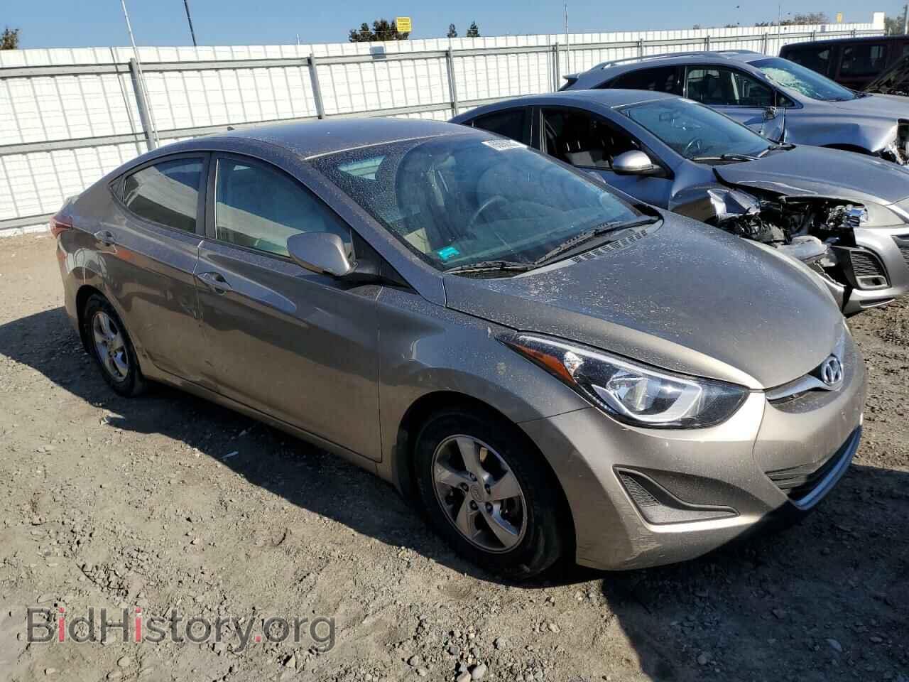 2014 HYUNDAI ELANTRA - VIN: 5NPDH4AE0EH518132 - Фото 4
