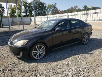 2006 Lexus IS IS 350, черный — VIN JTHBE262X65007322, Copart