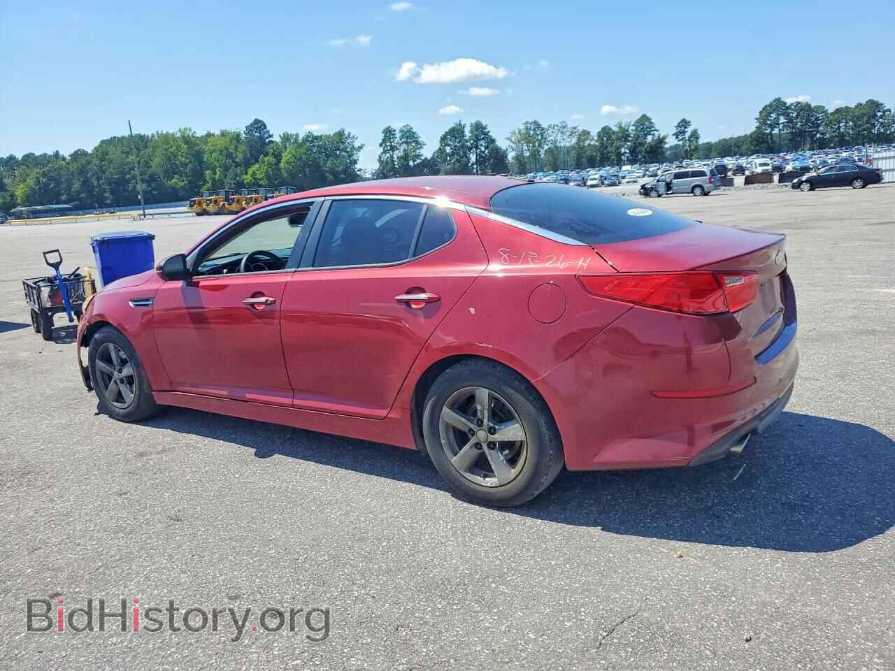 2014 KIA OPTIMA - VIN: 5XXGM4A79EG298804 - Фото 2