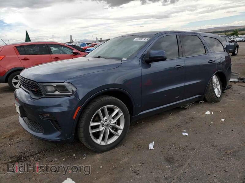 2021 Dodge DURANGO GT (VIN 1C4RDJDG5MC804775) — photo 1 of 16, Copart, damage: front end