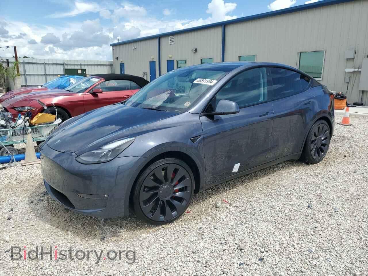Photo 7SAYGDEF0NF376986 - TESLA MODEL Y 2022
