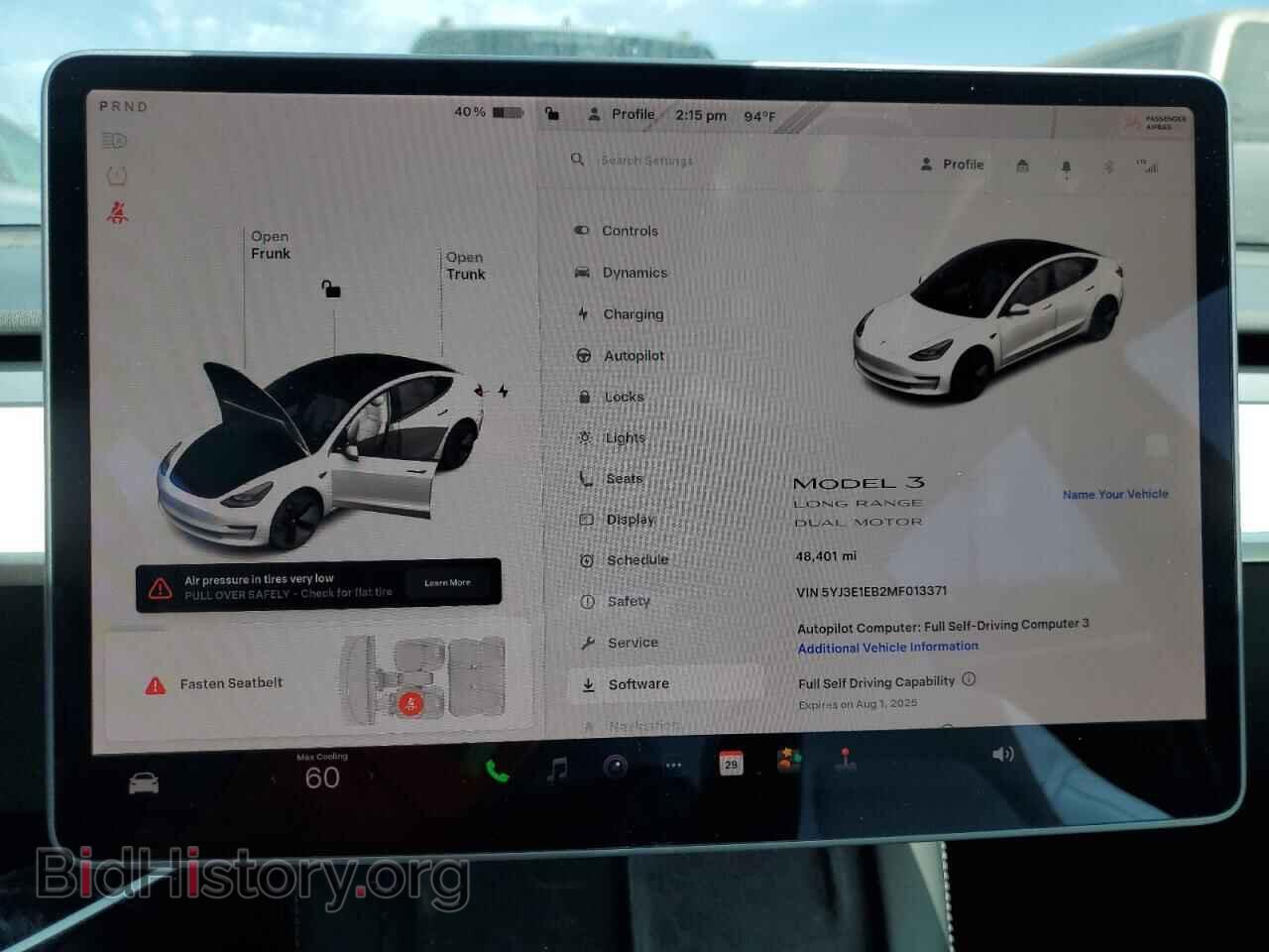 2021 TESLA MODEL 3 - VIN: 5YJ3E1EB2MF013371 - Photo 9
