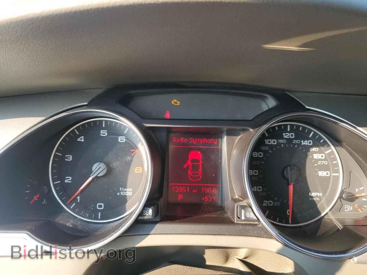 2010 AUDI A5 - VIN: WAULFAFHXAN020921 - Фото 9