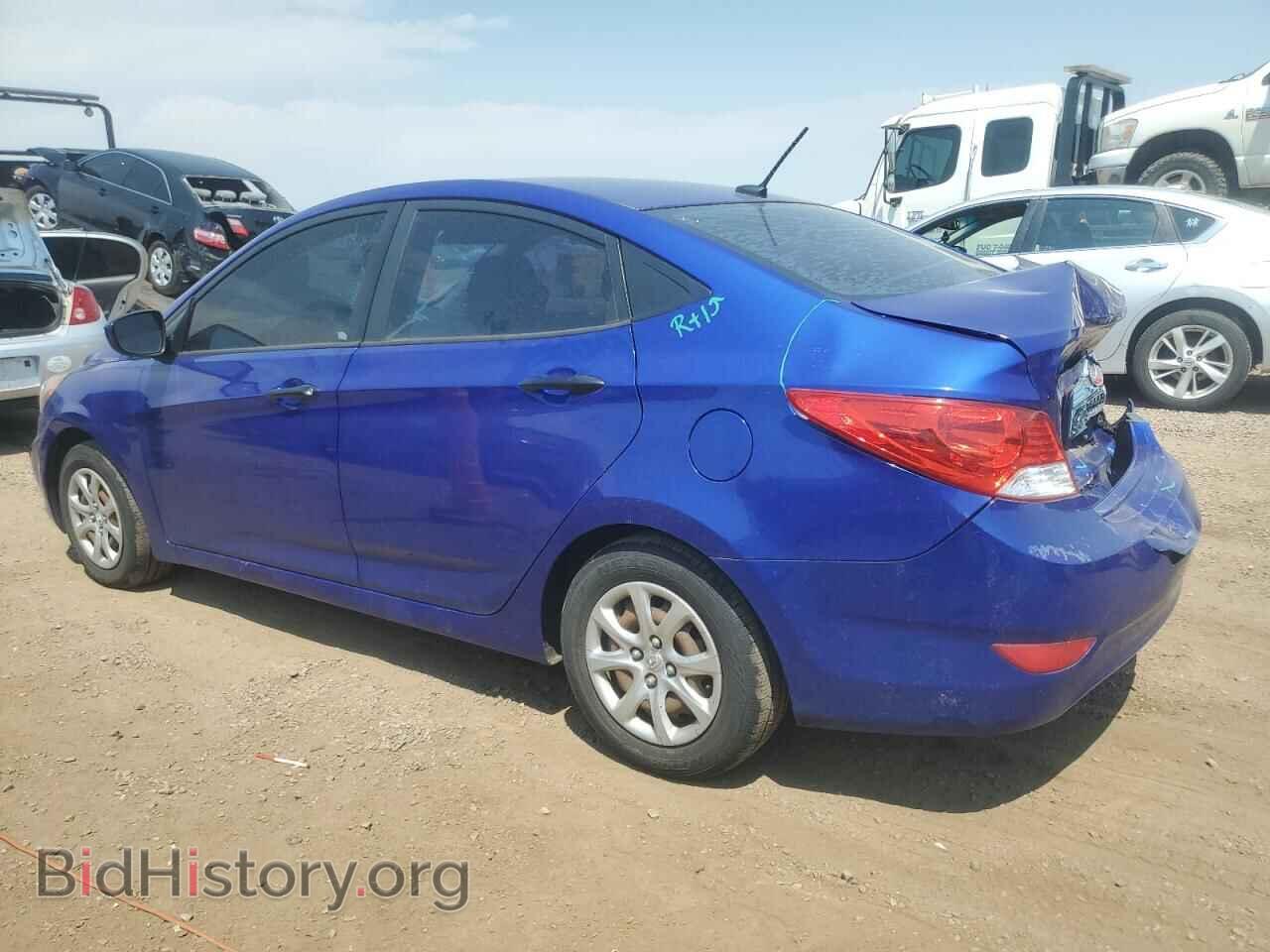 2012 HYUNDAI ACCENT - VIN: KMHCT4AE0CU081743 - Фото 2