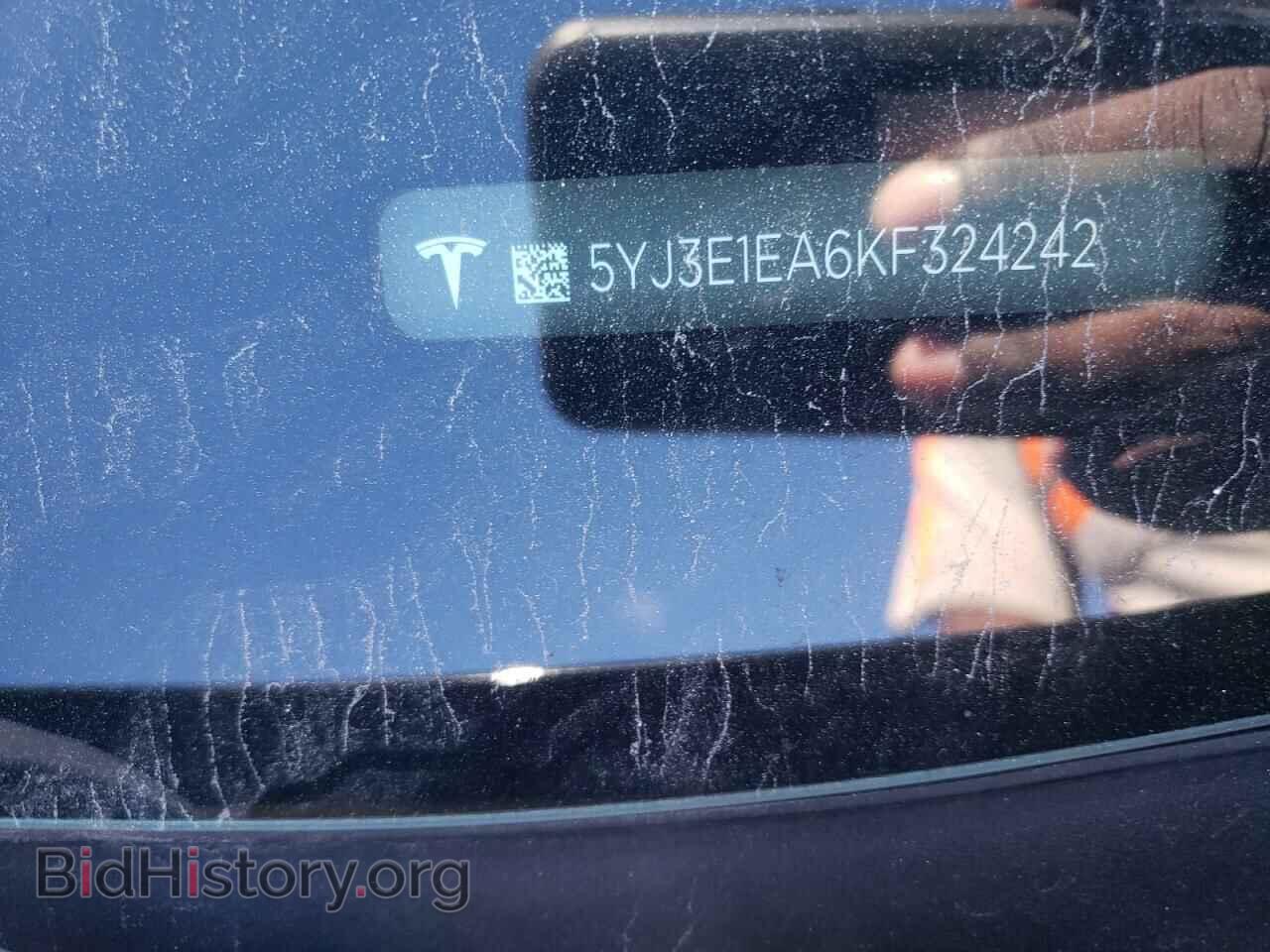 2019 TESLA MODEL 3 - VIN: 5YJ3E1EA6KF324242 - Фото 10