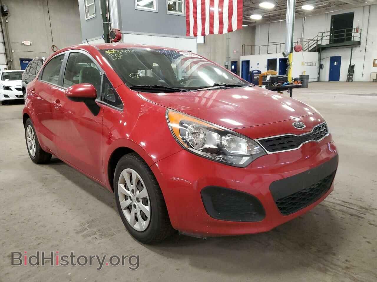 Фотография KNADN5A3XC6027360 - KIA RIO 2012
