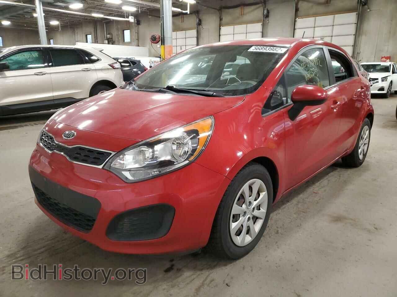 2012 KIA RIO - VIN: KNADN5A3XC6027360 - Фото 2