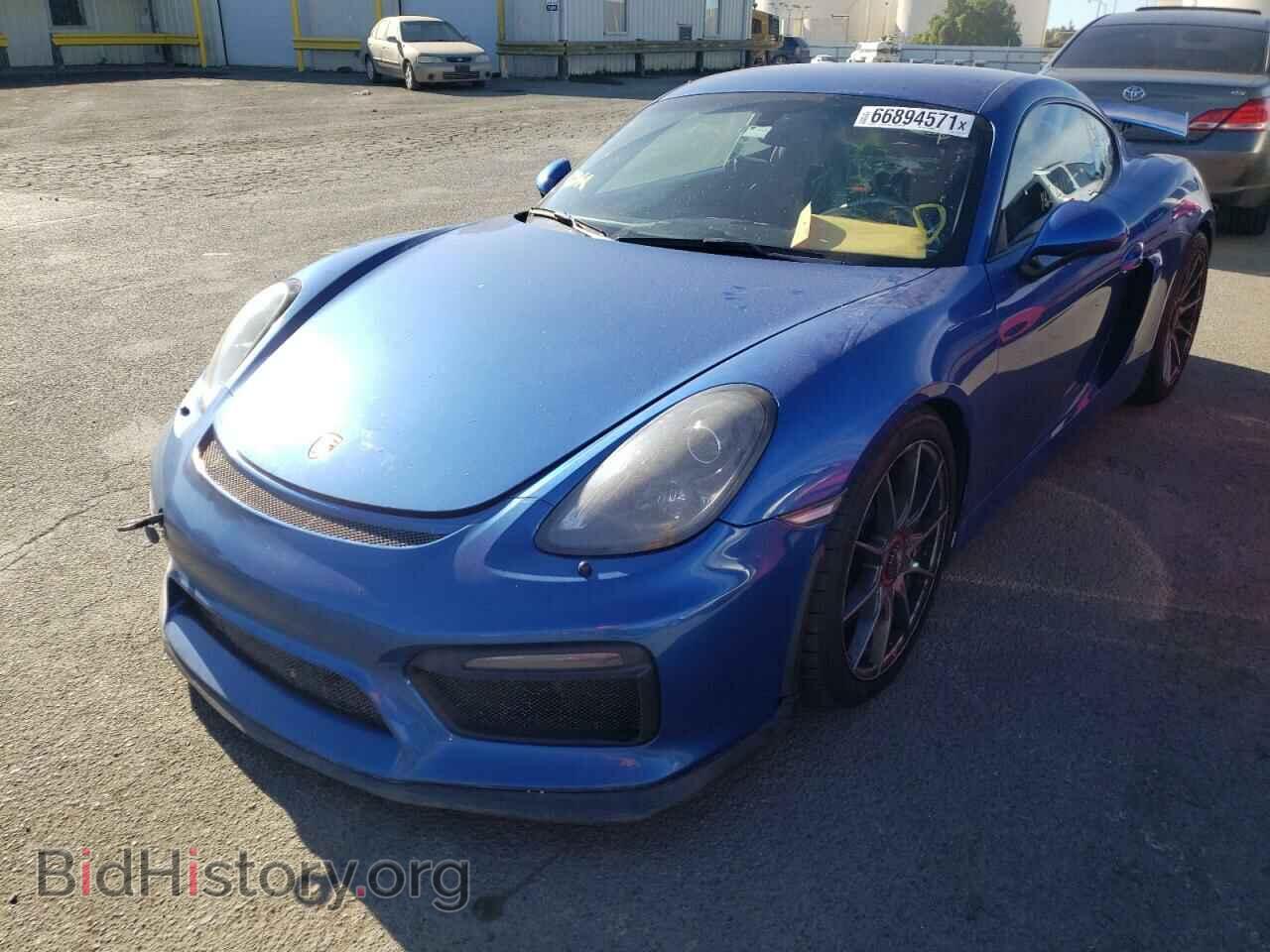 2016 PORSCHE CAYMAN - VIN: WP0AC2A85GK197614 - Фото 2