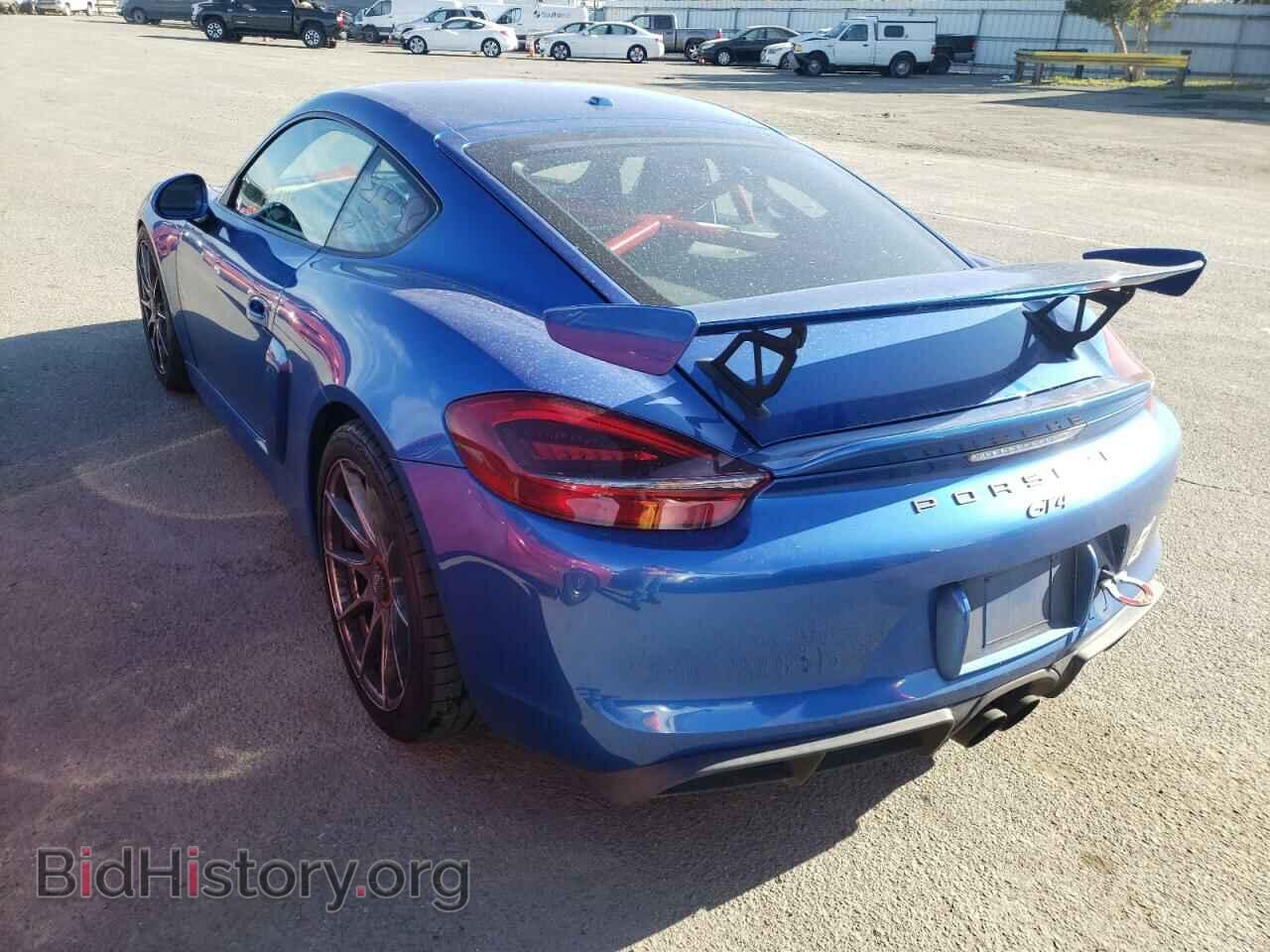 2016 PORSCHE CAYMAN - VIN: WP0AC2A85GK197614 - Фото 3