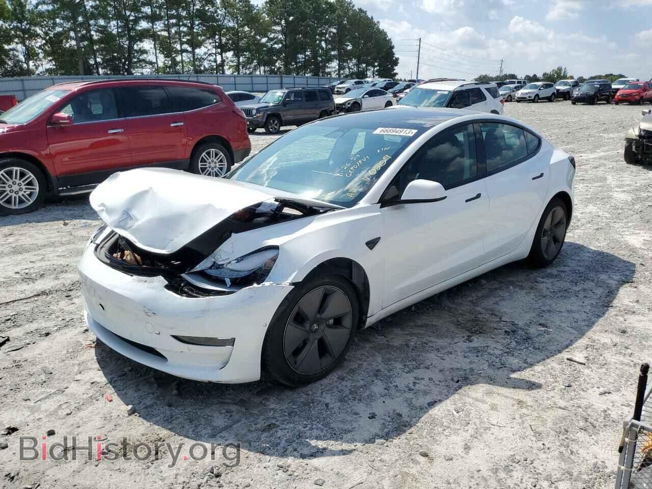 Фотография 5YJ3E1EA2MF100209 - TESLA MODEL 3 2021
