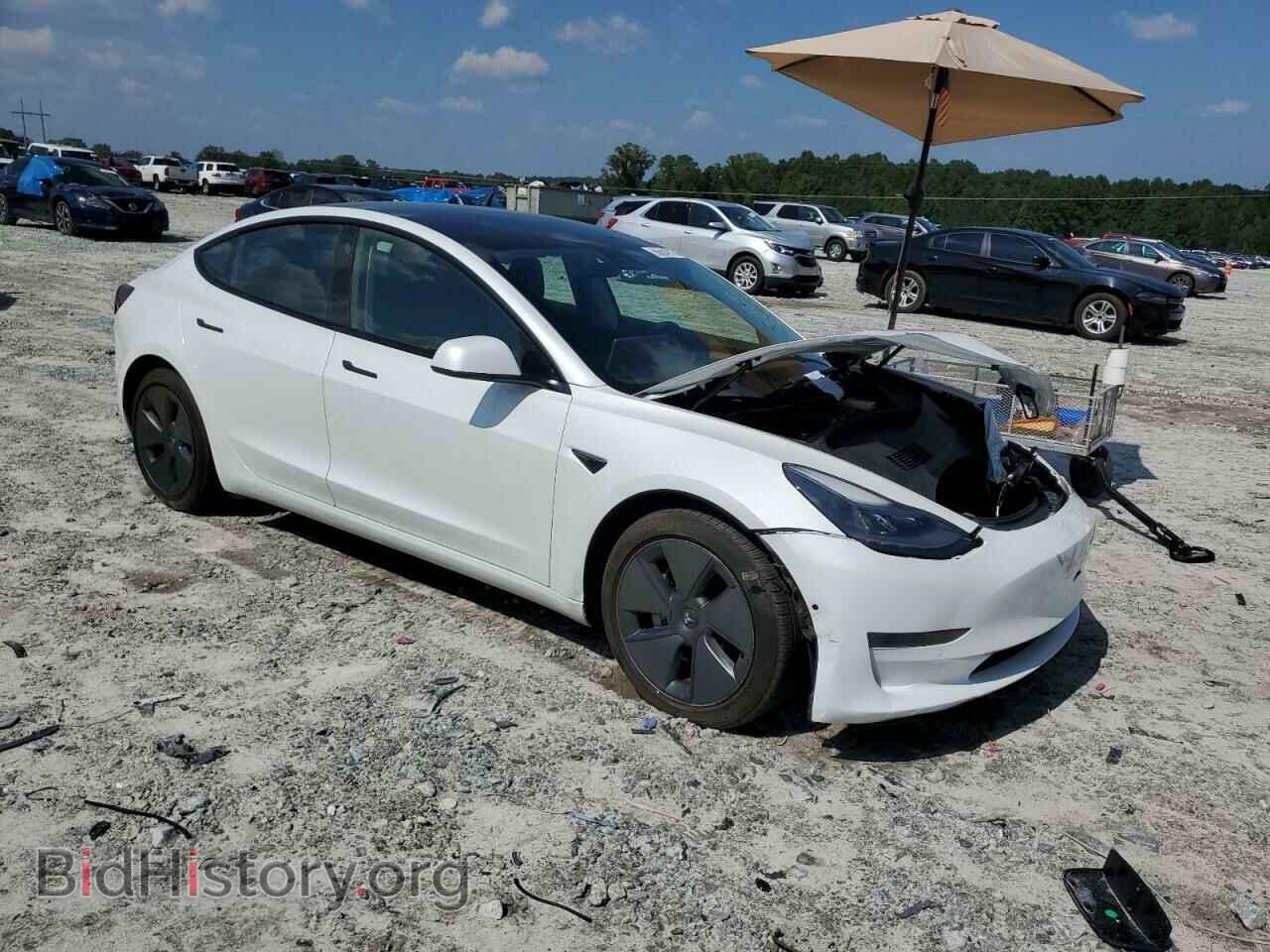 2021 TESLA MODEL 3 - VIN: 5YJ3E1EA2MF100209 - Фото 4