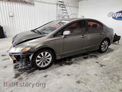 2010 Honda CIVIC EX, серый — VIN 19XFA1F85AE014060, Copart