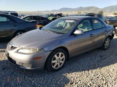 2006 Mazda 6 6 I, gray — VIN 1YVFP80C465M32031, Copart