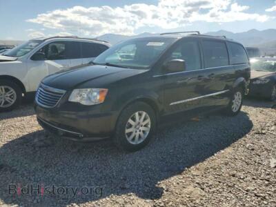 2016 Chrysler MINIVAN Town & COU, black — VIN 2C4RC1BG7GR186554, Copart