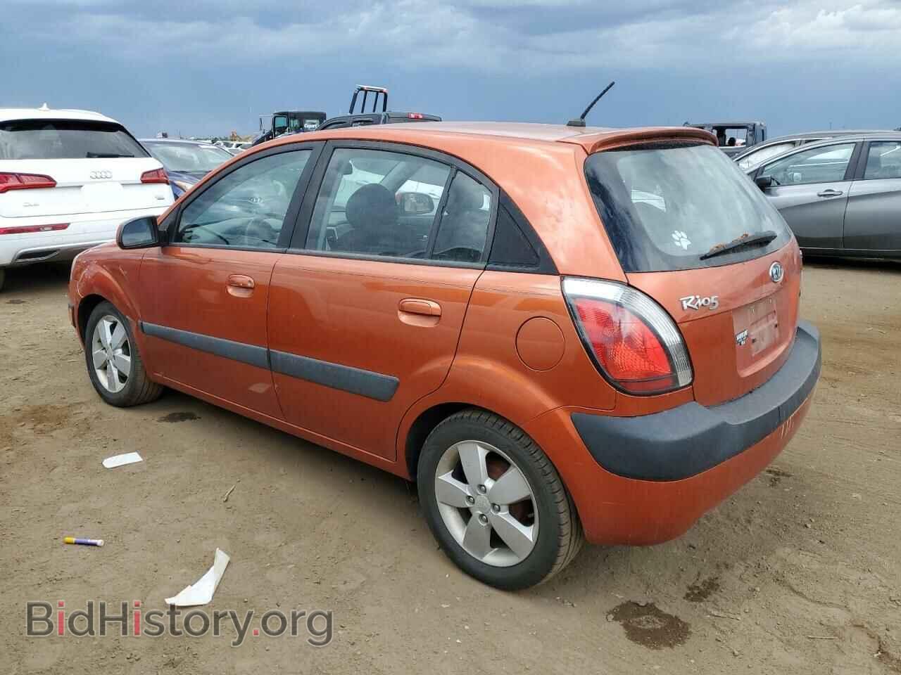 2007 KIA RIO - VIN: KNADE163X76268715 - Фото 2
