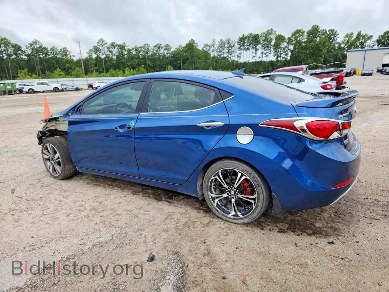 2014 HYUNDAI ELANTRA - VIN: KMHDH4AE9EU036650 - Фото 2