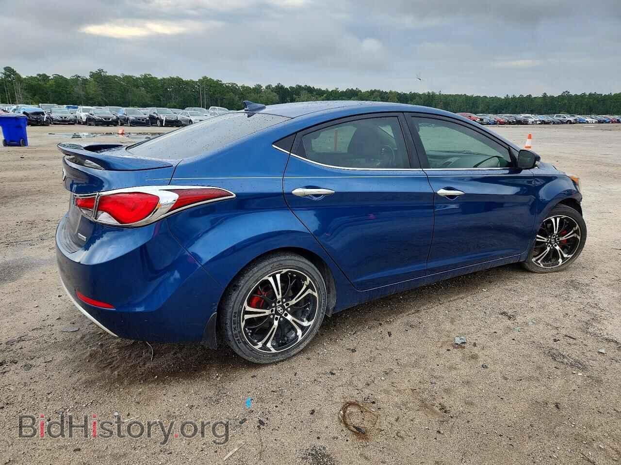 2014 HYUNDAI ELANTRA - VIN: KMHDH4AE9EU036650 - Фото 3