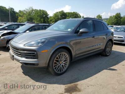 2020 Porsche CAYENNE, темно-серый — VIN WP1AA2AY1LDA05852, Copart