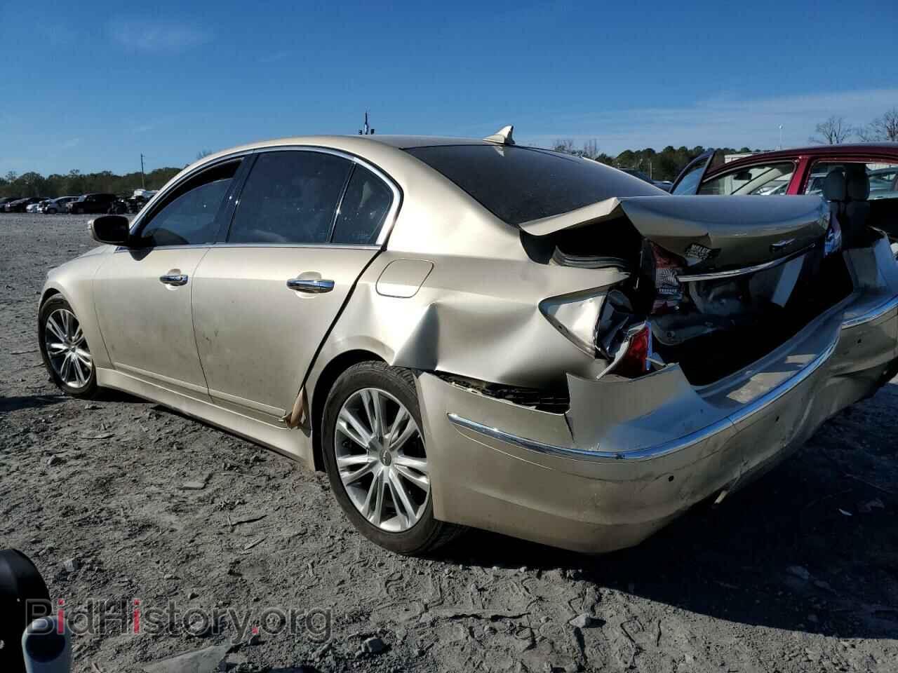 2012 HYUNDAI GENESIS - VIN: KMHGC4DD3CU165110 - Фото 2