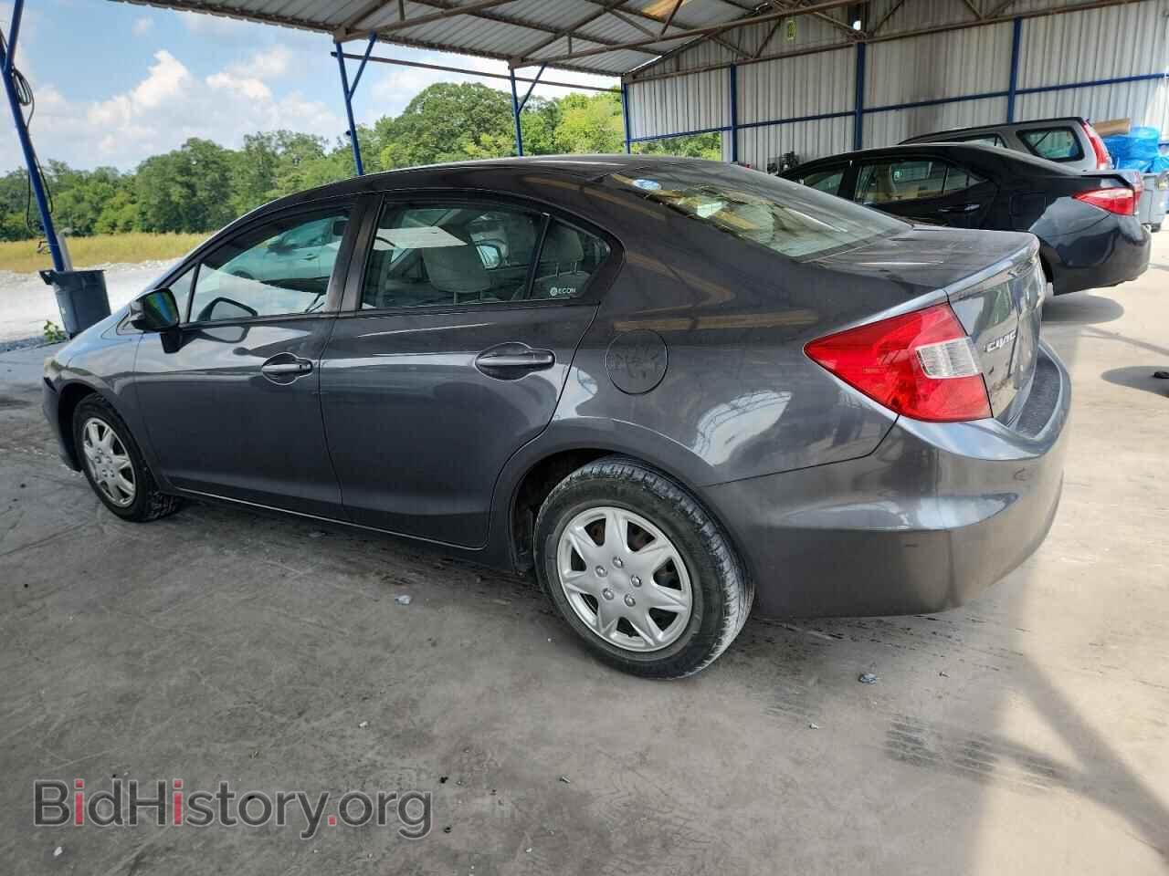 2012 HONDA CIVIC - VIN: 2HGFB2F59CH307185 - Фото 2