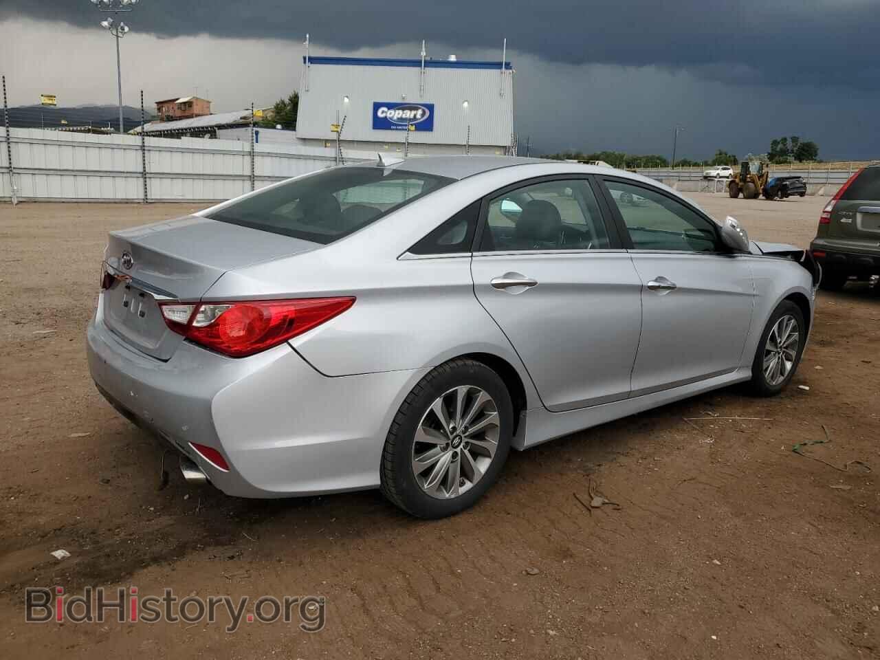 2014 HYUNDAI SONATA - VIN: 5NPEC4AB6EH877817 - Фото 3