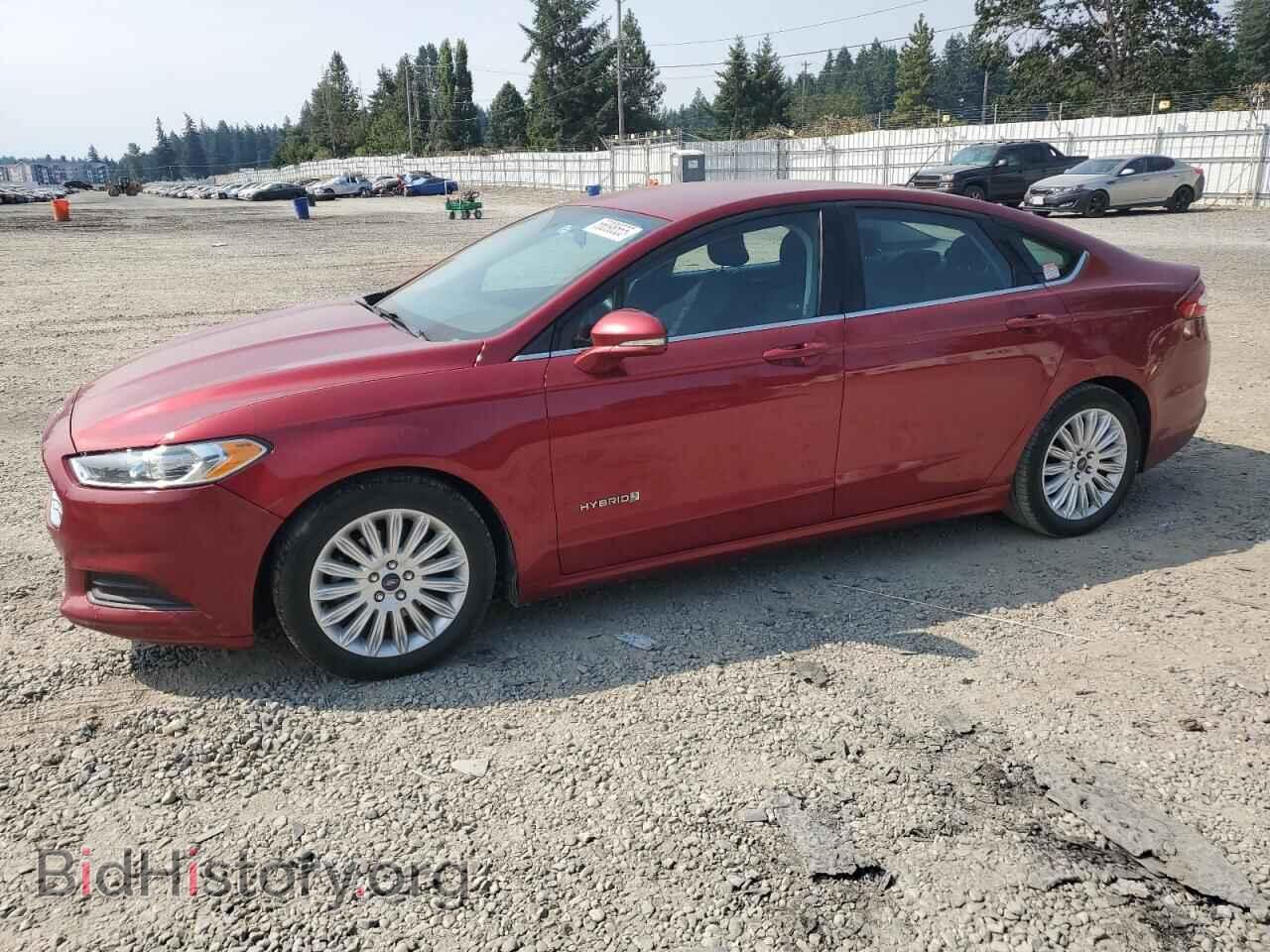 Фотография 3FA6P0LU5GR329801 - FORD FUSION 2016