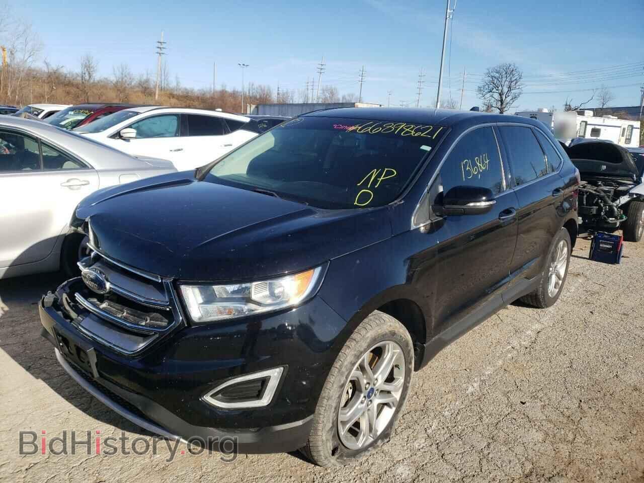 2016 FORD EDGE - VIN: 2FMPK4K93GBB12680 - Фото 2
