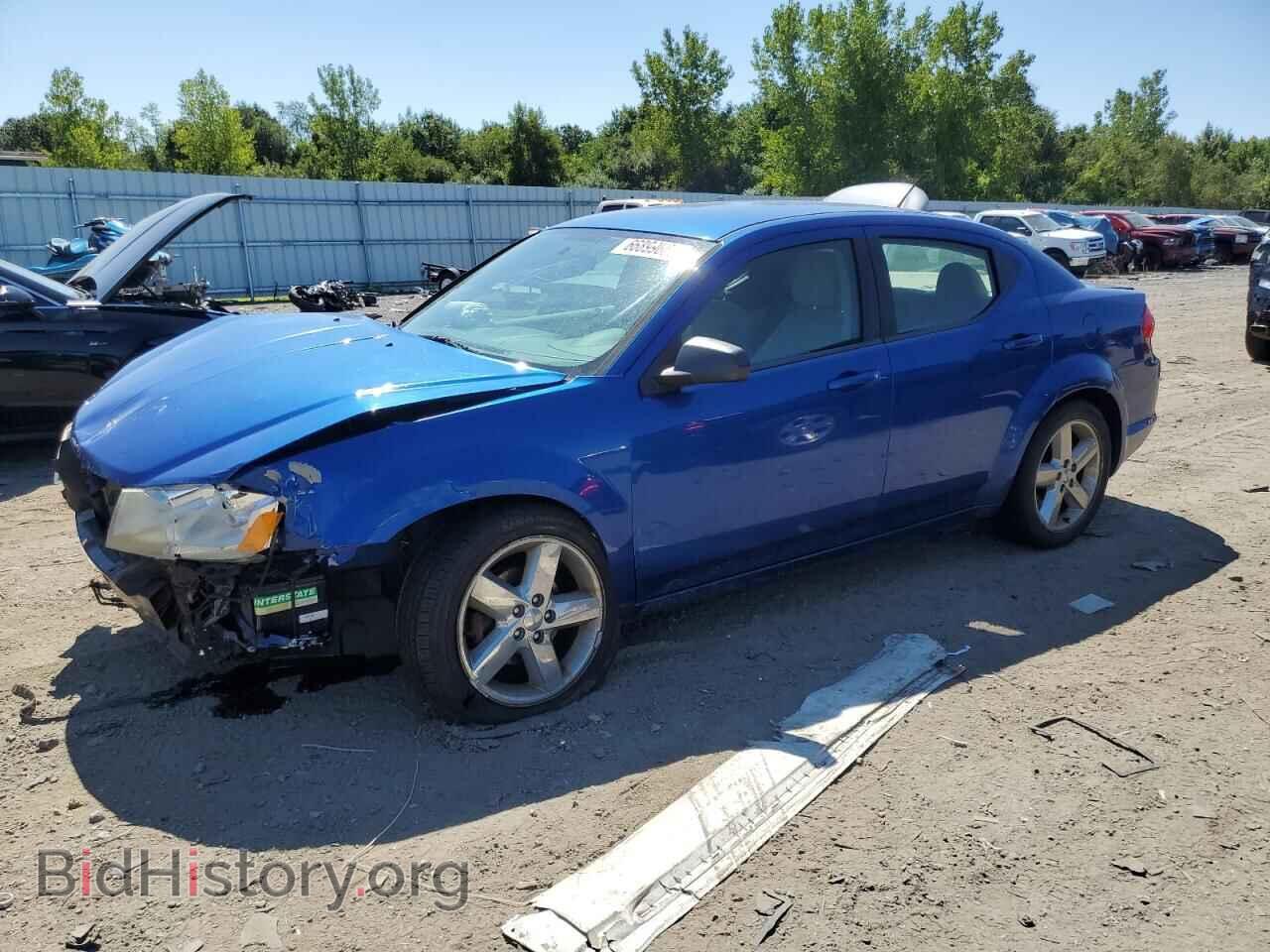 Photo 1C3CDZAB1DN657585 - DODGE AVENGER 2013