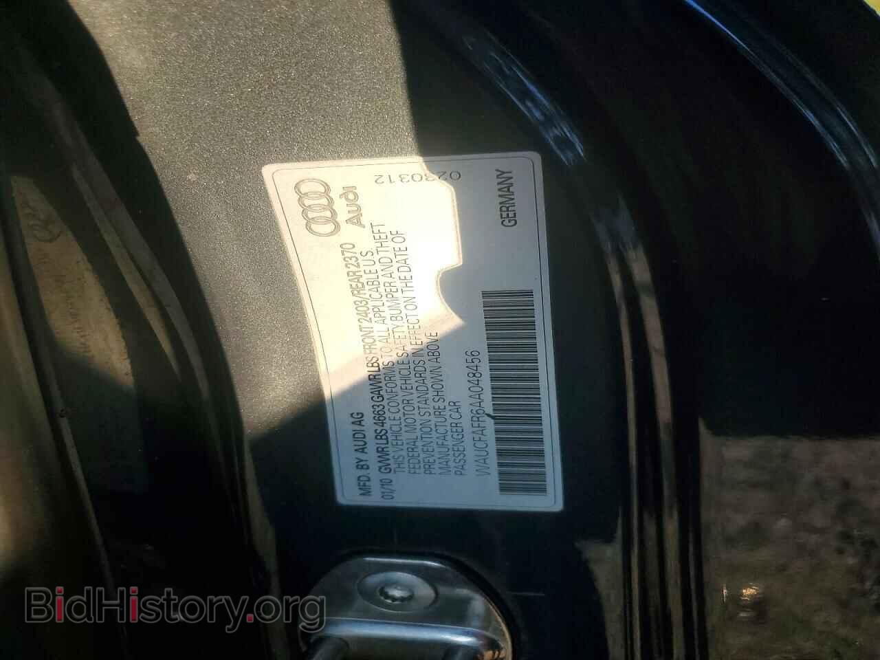 2010 AUDI A5 - VIN: WAUCFAFR6AA048456 - Фото 12