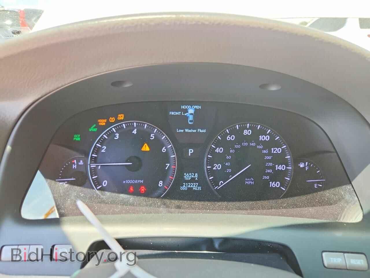2012 LEXUS LS460 - VIN: JTHGL5EF7C5046656 - Photo 9