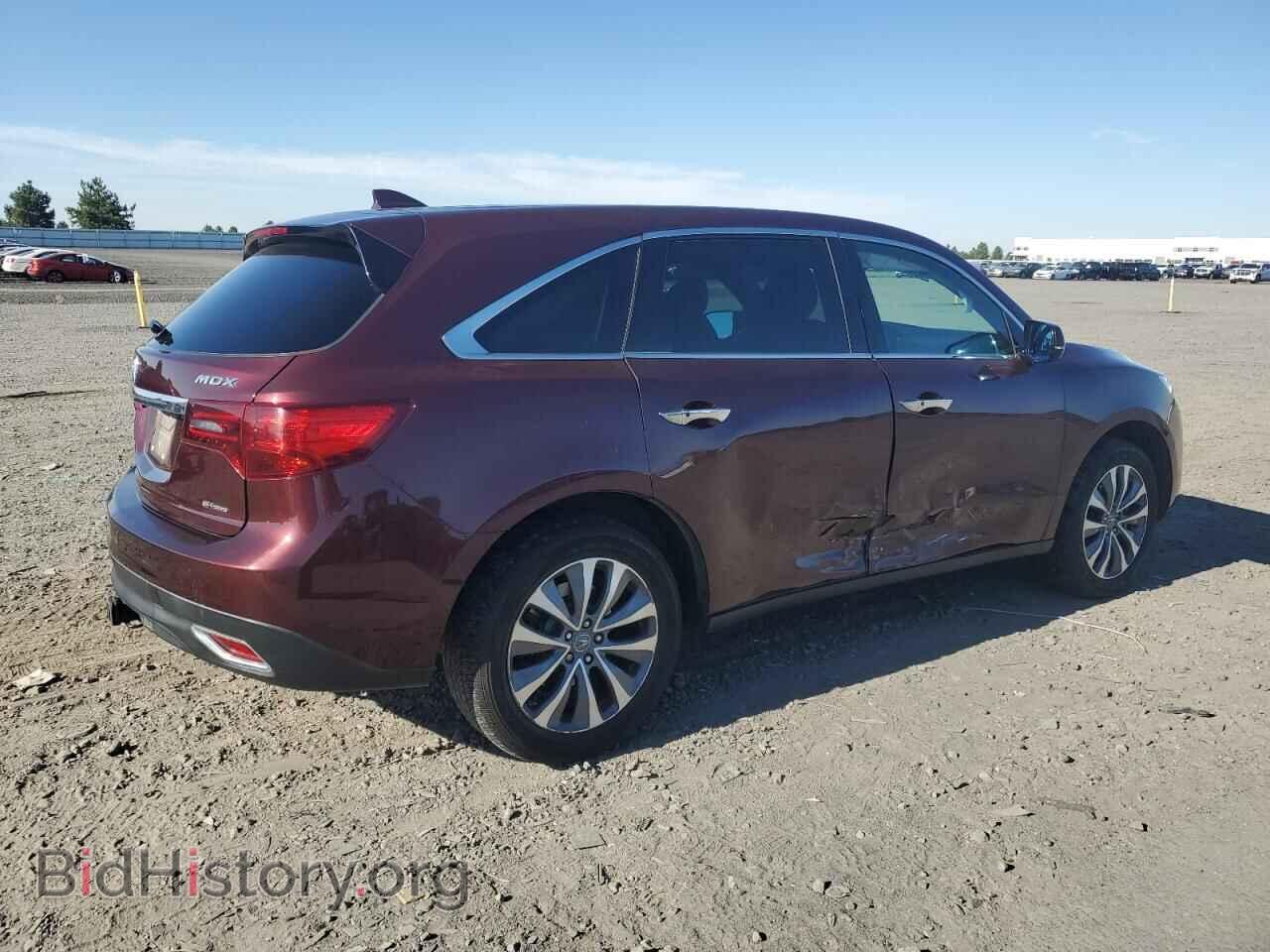 2014 ACURA MDX - VIN: 5FRYD4H49EB040607 - Фото 3