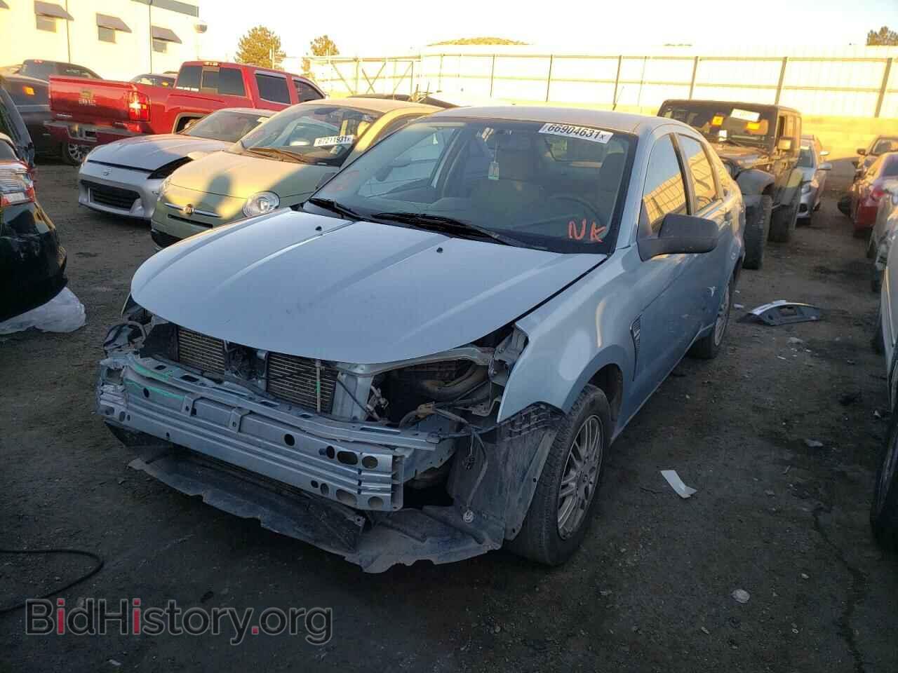 2008 FORD FOCUS - VIN: 1FAHP35N28W295069 - Фото 2