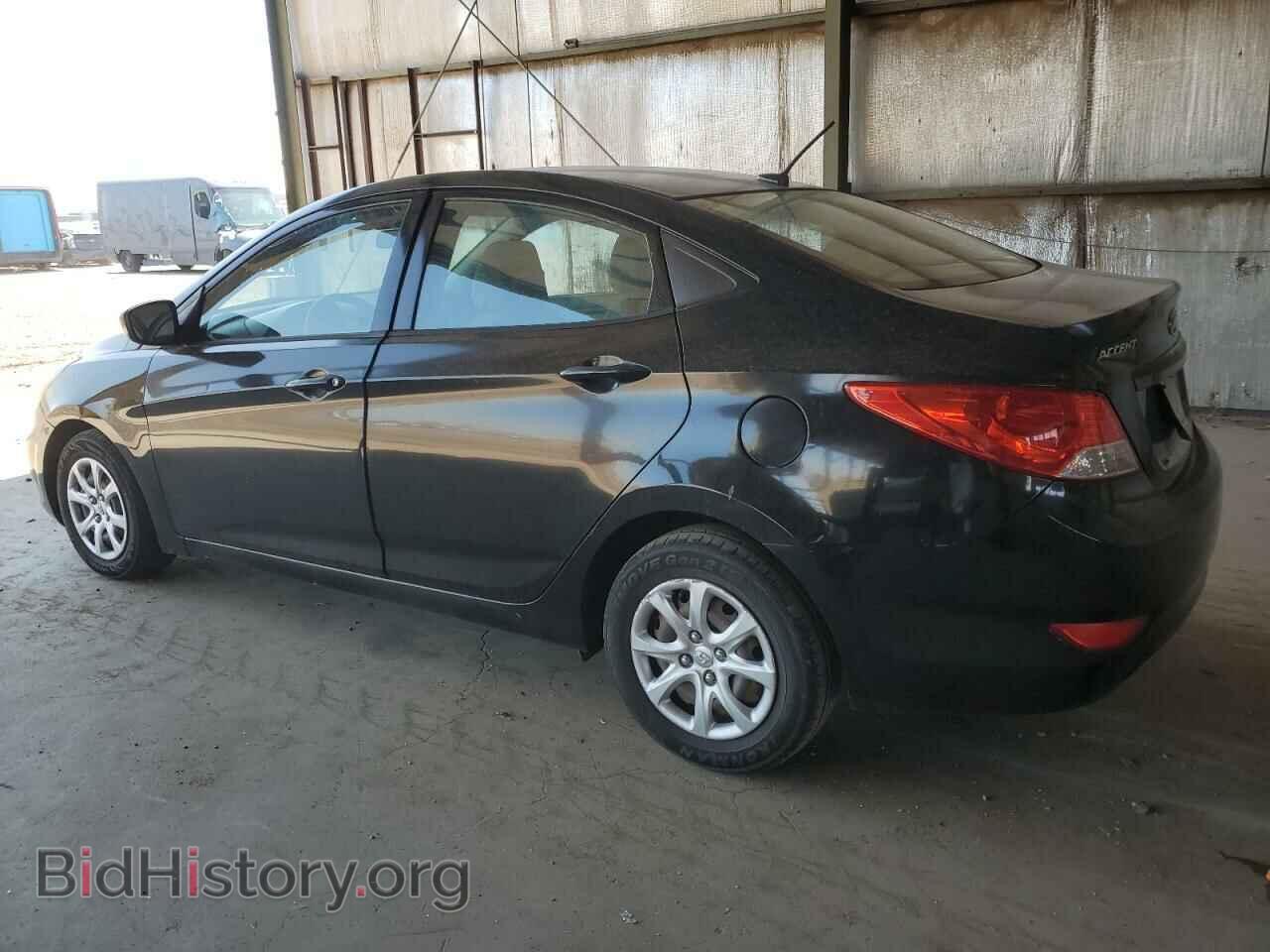 2013 HYUNDAI ACCENT - VIN: KMHCT4AE1DU559220 - Фото 2