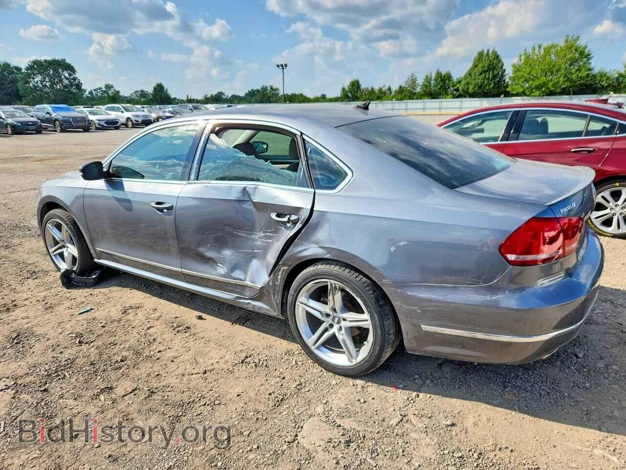 2014 VOLKSWAGEN PASSAT - VIN: 1VWCN7A35EC070631 - Фото 2