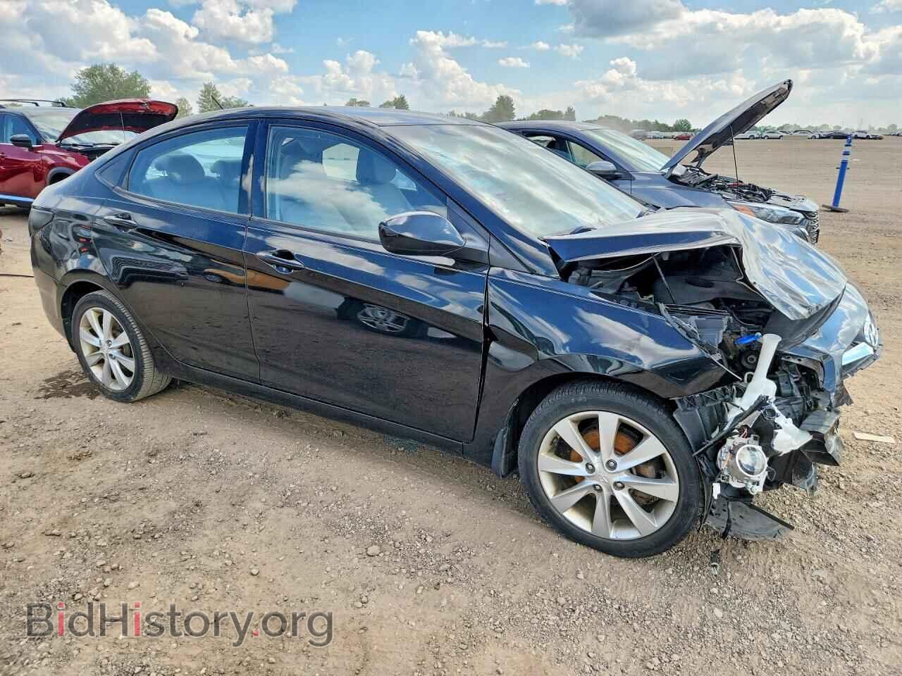 2014 HYUNDAI ACCENT - VIN: KMHCU4AE4EU603161 - Фото 4