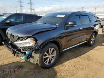 2016 Dodge DURANGO Durango LI, black — VIN 1C4RDJDG3GC455832, Copart